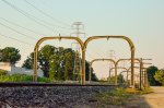 Rail tracks at Allen Park